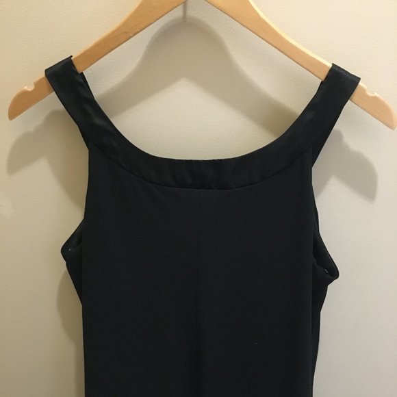 Vintage Black Flapper Bubble USA Made Dress - Picture 9 of 11